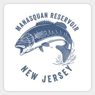 Manasquan Reservoir New Jersey Magnet